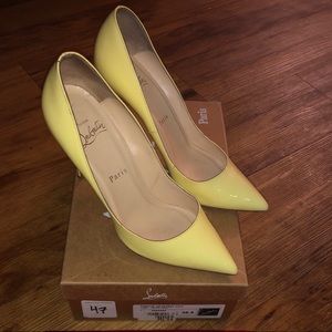 Christian Louboutin  PIGALLE 100 PATENT CALF